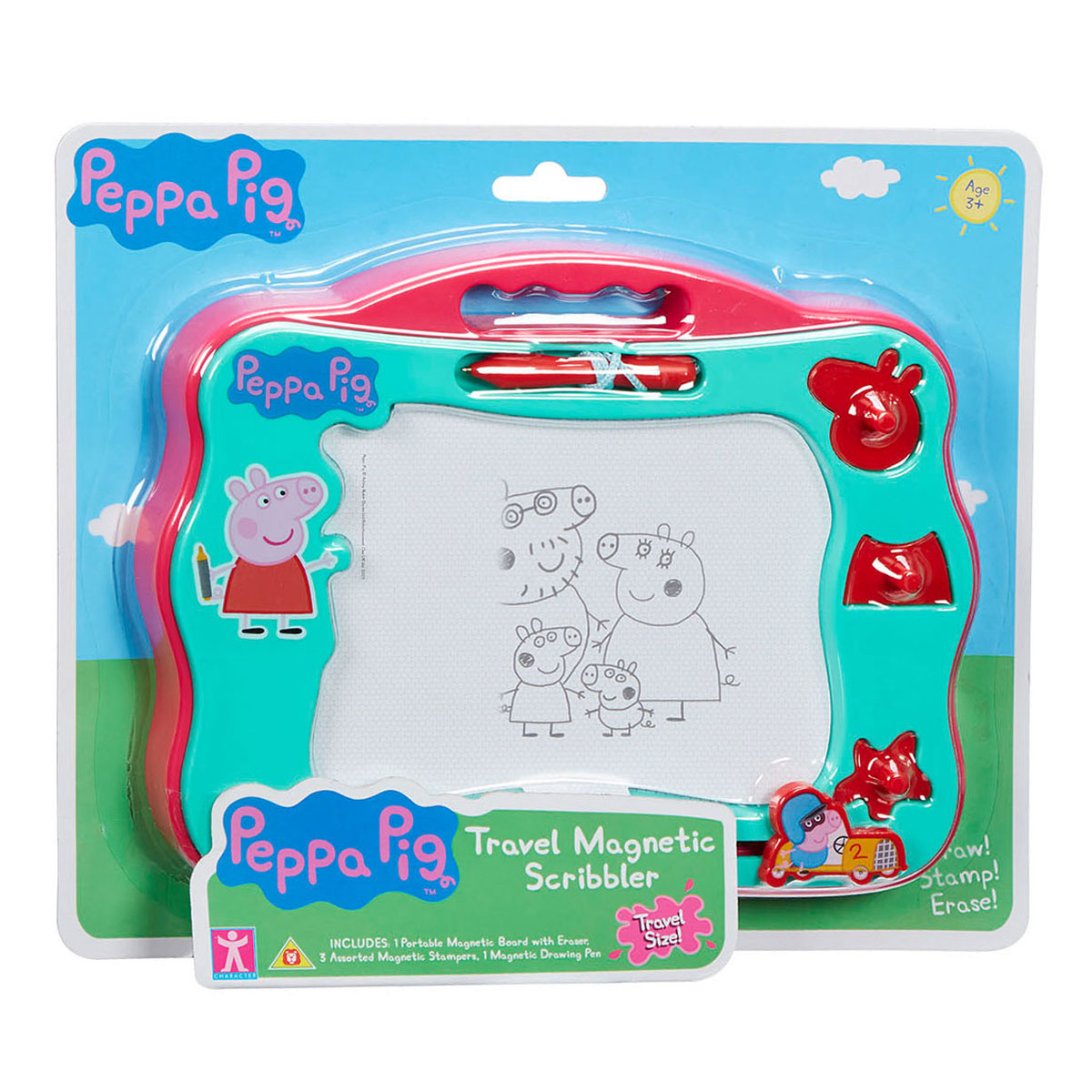 Peppa pig - magnetisk tegnebræt