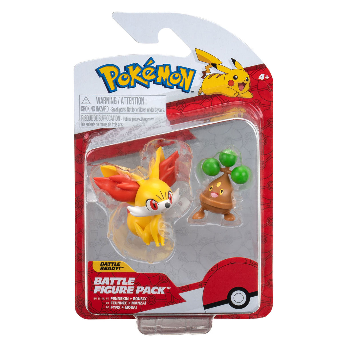 Boti Pokémon Battle Figures - Fennekin Bosssly, 2 ..