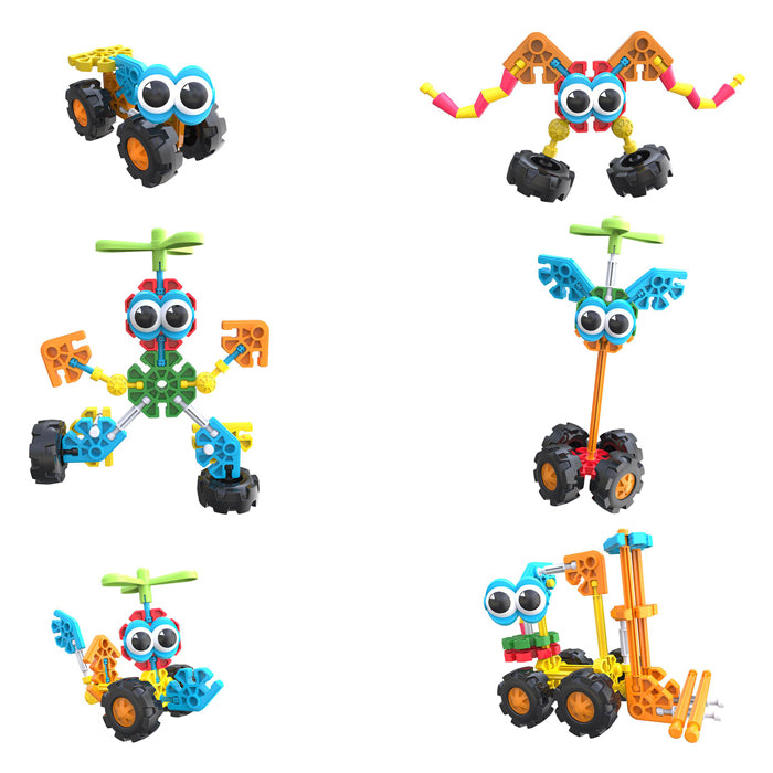 K'nex kid knex zoomin buddies byggesæt, 48 dele.