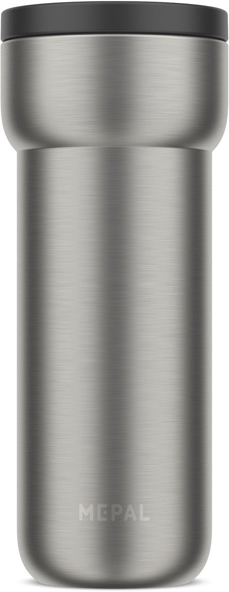 Mepal isoleerbeker ellipse - 475 ml - koffiebeker to go - lekdicht - nordic black