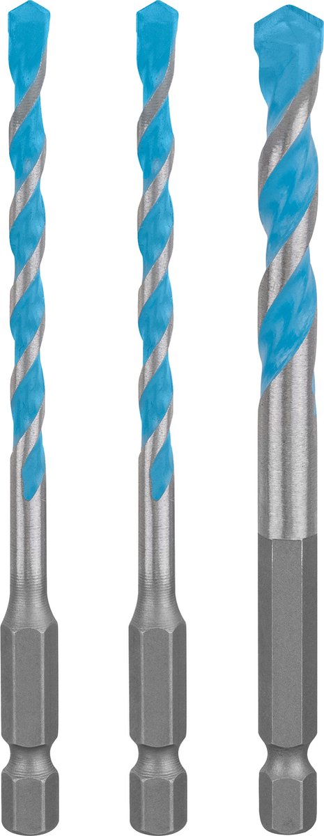 Bosch ekspert 3-delt hex-9 multikonstruktionsboresæt: 5 mm, 6 mm, 8 mm sekskantskaft 3 stk.