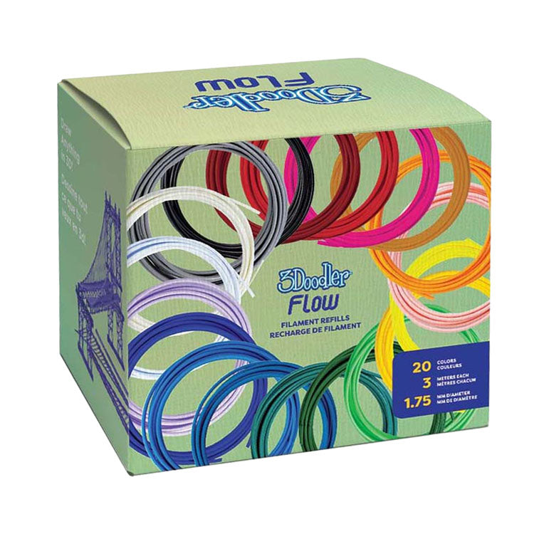 Spectron 3doodler flow refill - 20 farver