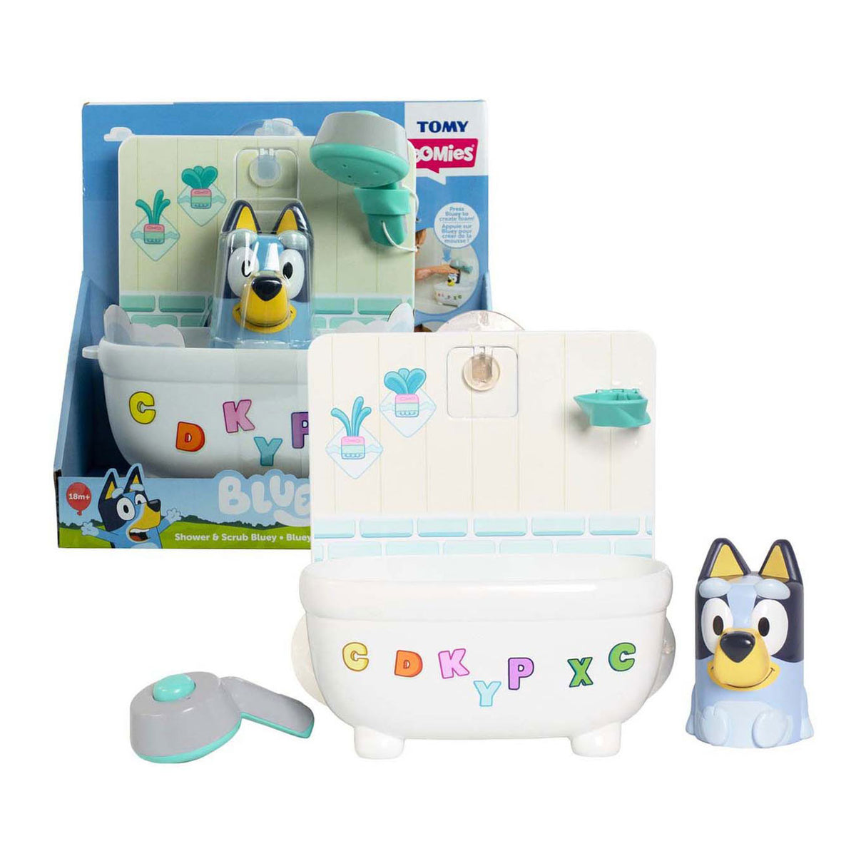 Spectron bluey bruser scrub bluey