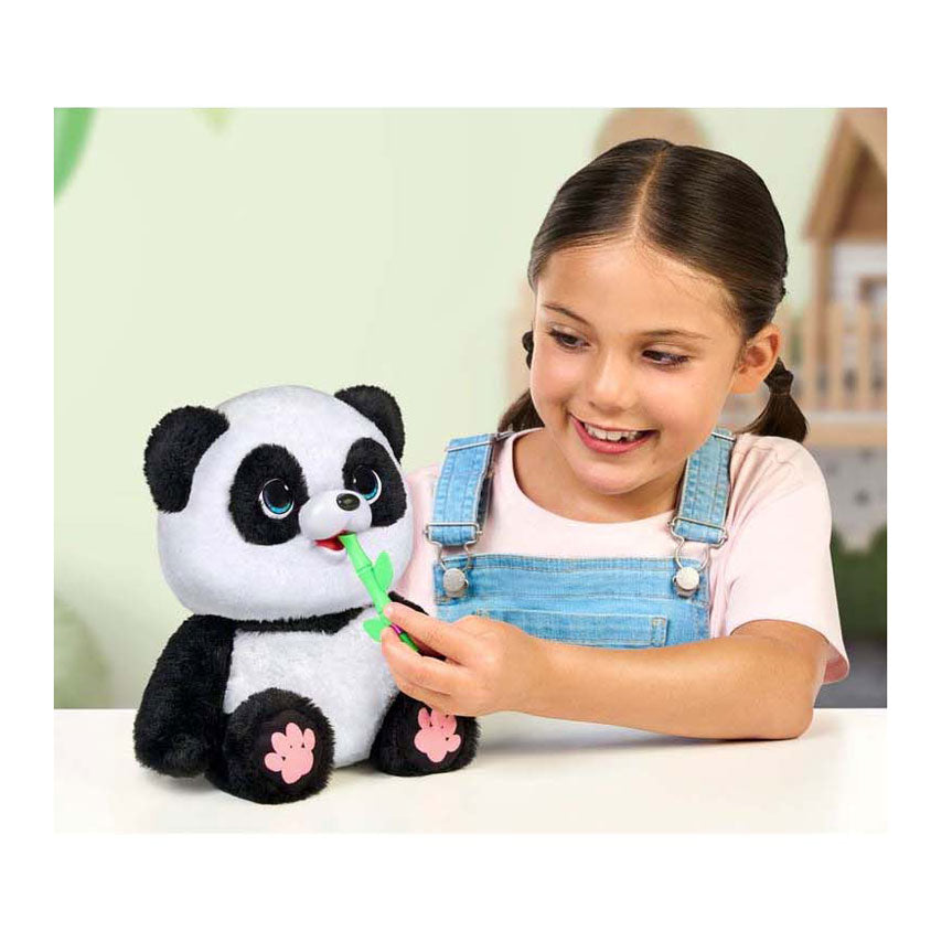Små levende kæledyr min baby panda chuchu - interaktivt kæledyr