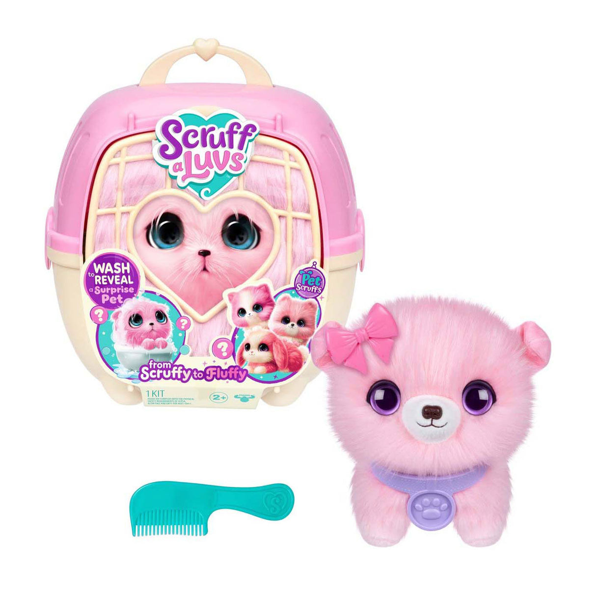 Scruff en luvs mystery pet pink