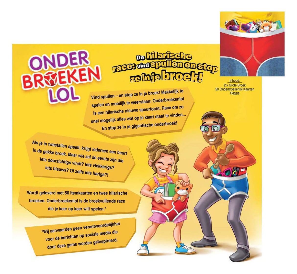 Tomy undertøj sjovt - sjovt familiespil