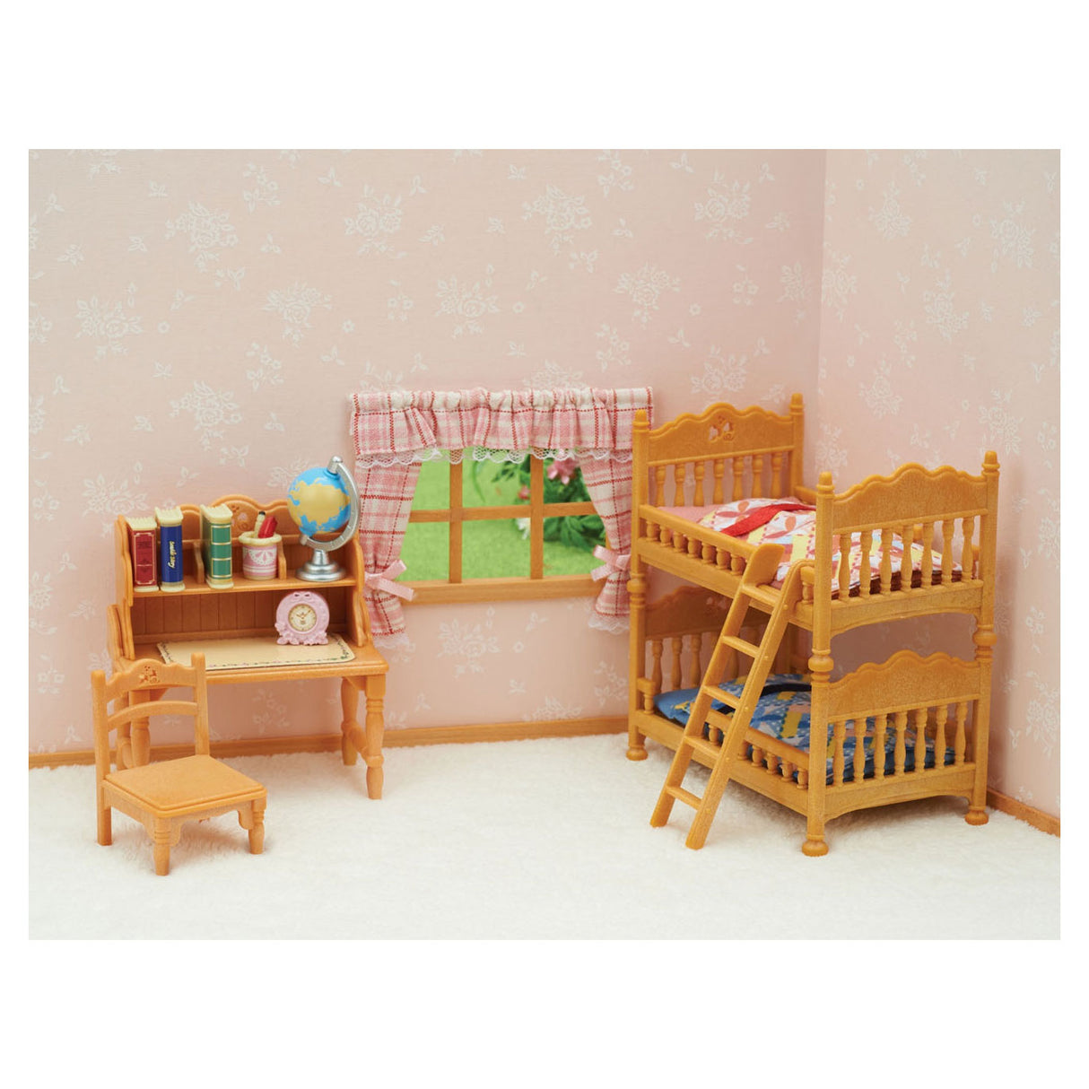 Sylvanian families 5338 børns soveværelse sæt dukkehus indretning