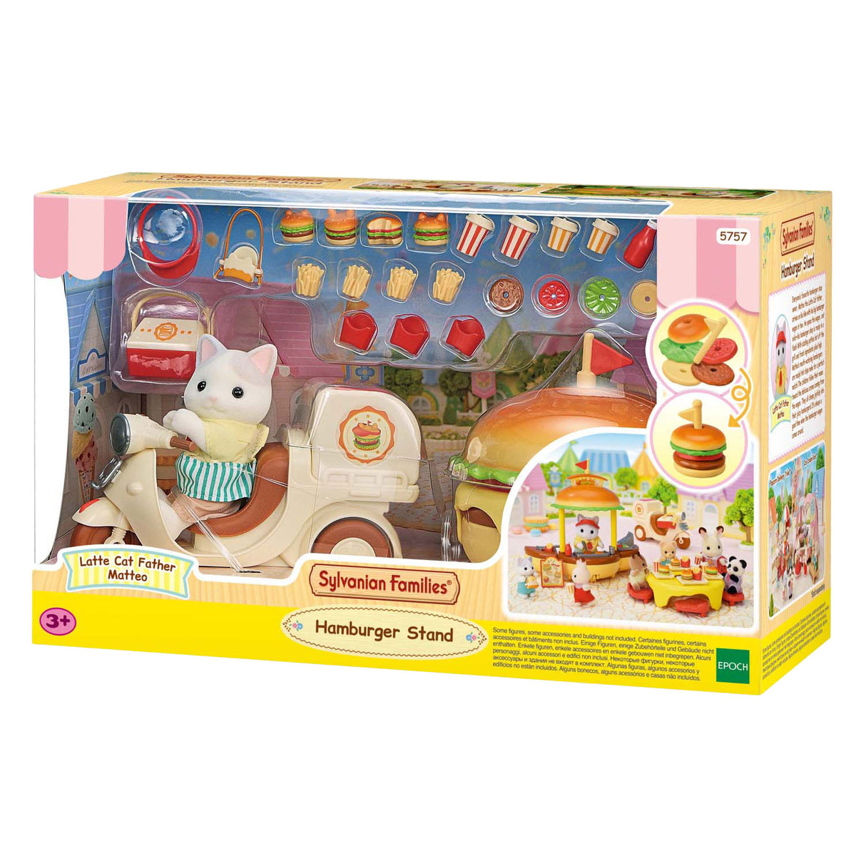 Sylvanian families 5757 hamburgerstand