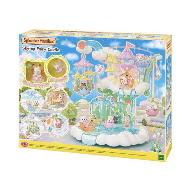 Sylvanian families 5815 himmelske prinsesseslot inklusive 2 fløjlsbløde legefigurer