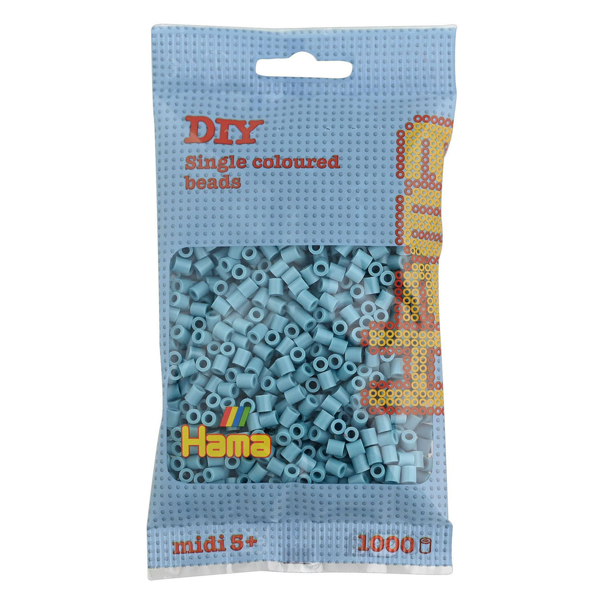 Hama midi strygeperler - turkis (031), 1000 stk.