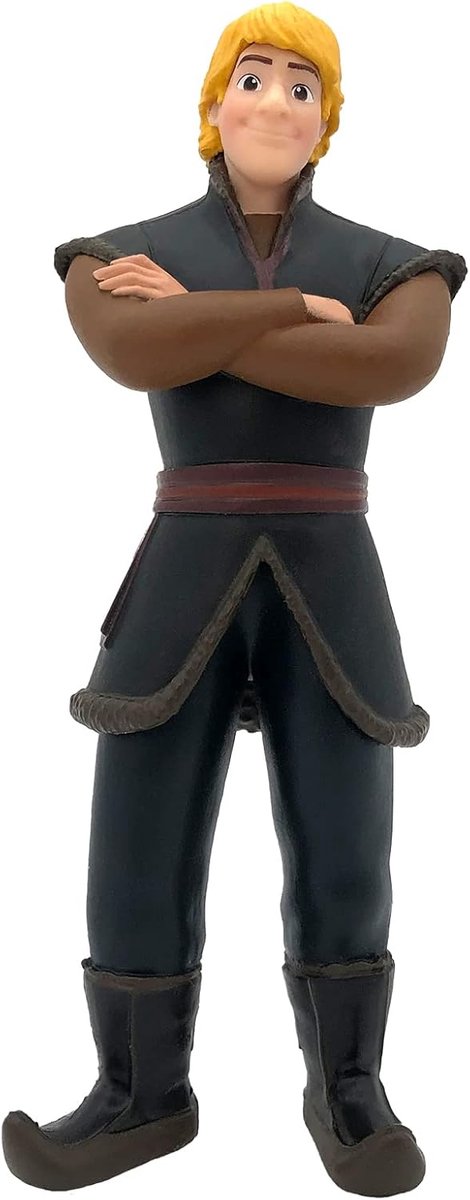 Bullyland 13516 – legefigur og samlerfigur Kristoff fra Disney Frozen 2, ca. 4 × 10 × 6 cm – naturtro og detaljeret design – ideel som kagefigur og lille gave til børn fra 3 år.