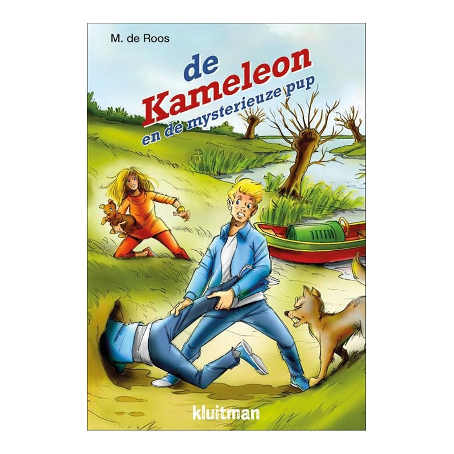 Udgiver Kluitman, kamæleonen og den mystiske hvalp