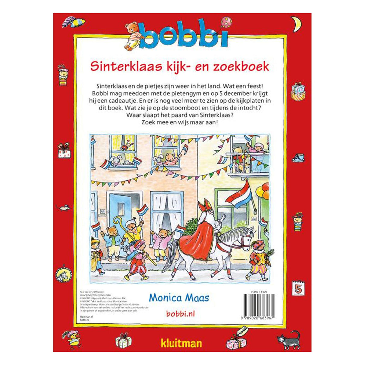 Udgiver Kluitman Bobbi Sinterklaas visnings- og søgebog