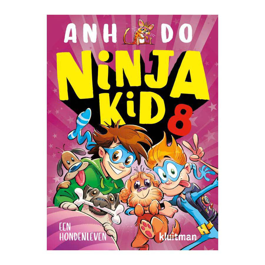 Udgiver Kluitman ninja kid 8 et hundeliv