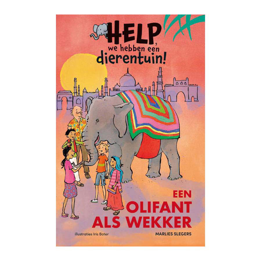 Kluitman Publishers hjælper, vi har en zoologisk have! en elefant som et vækkeur