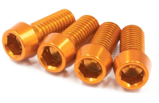 Jrc - flaskeholderbolte aluminium 4 stk