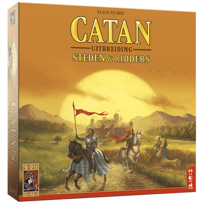 999games catan city and knights brætspilsudvidelse