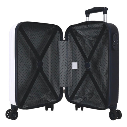 Trolley Case Happy Stitch White, 50 cm