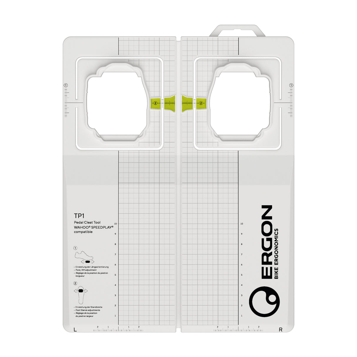 Ergon justering jig TP1 wahoo speedplay
