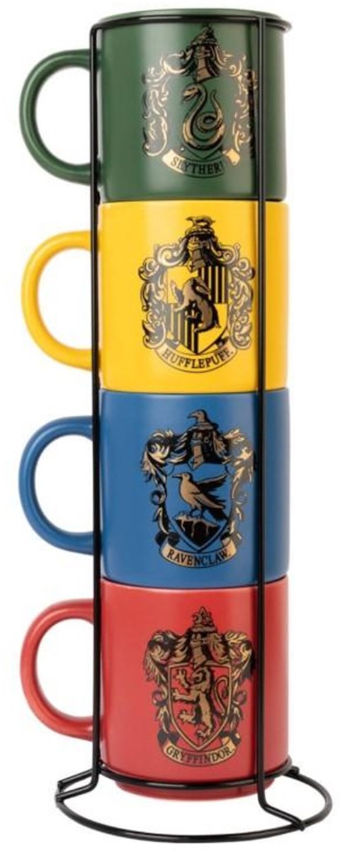 Grupo Erik Harry Potter sæt med 4 krus