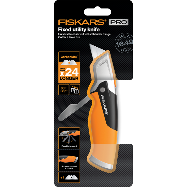 Fiskars carbonmax kniv