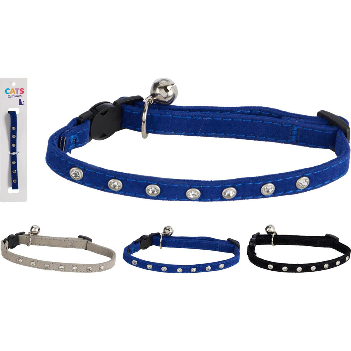 Cats collection kattenhalsband 28.5cm 3ass