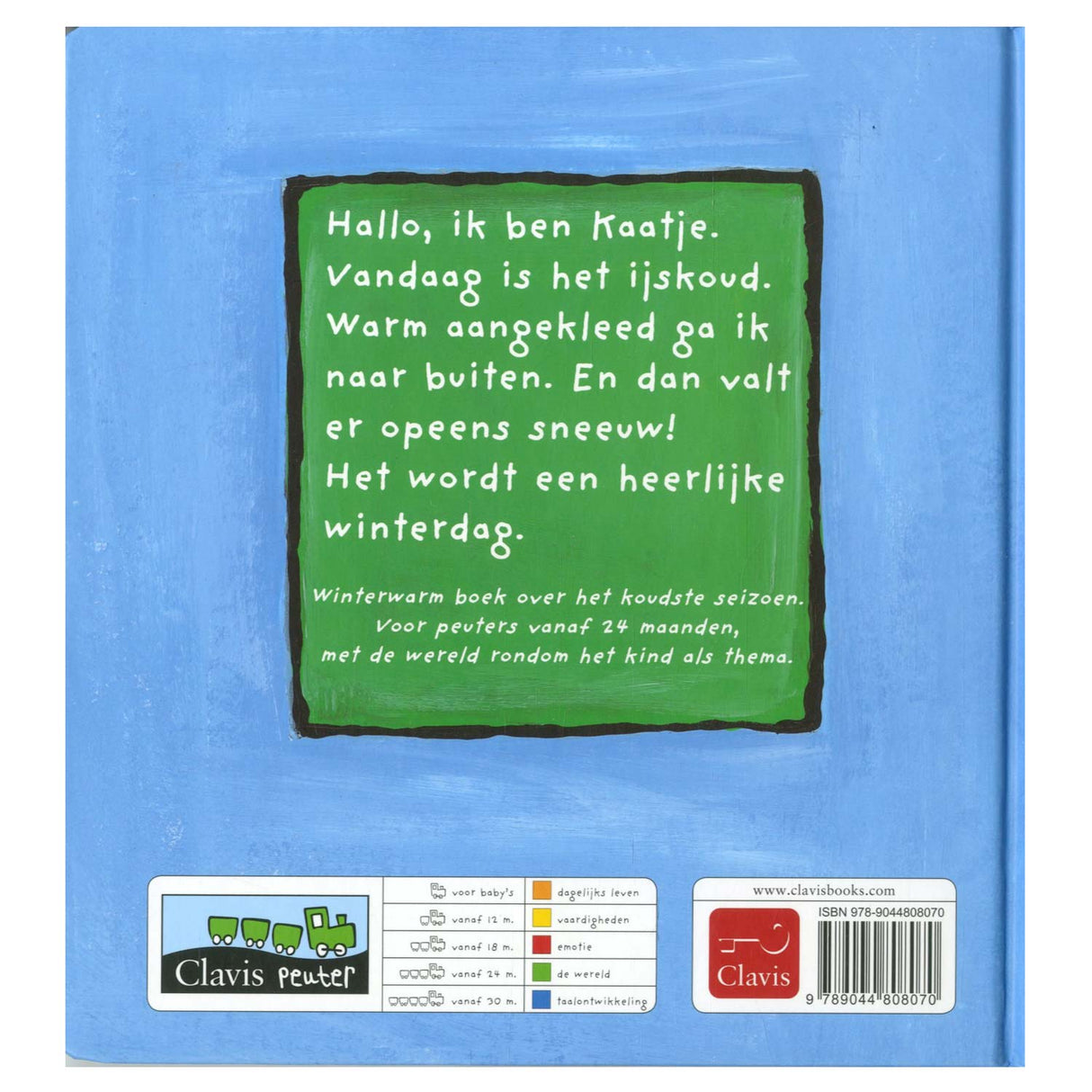 Central boghus Kaatje om vinteren