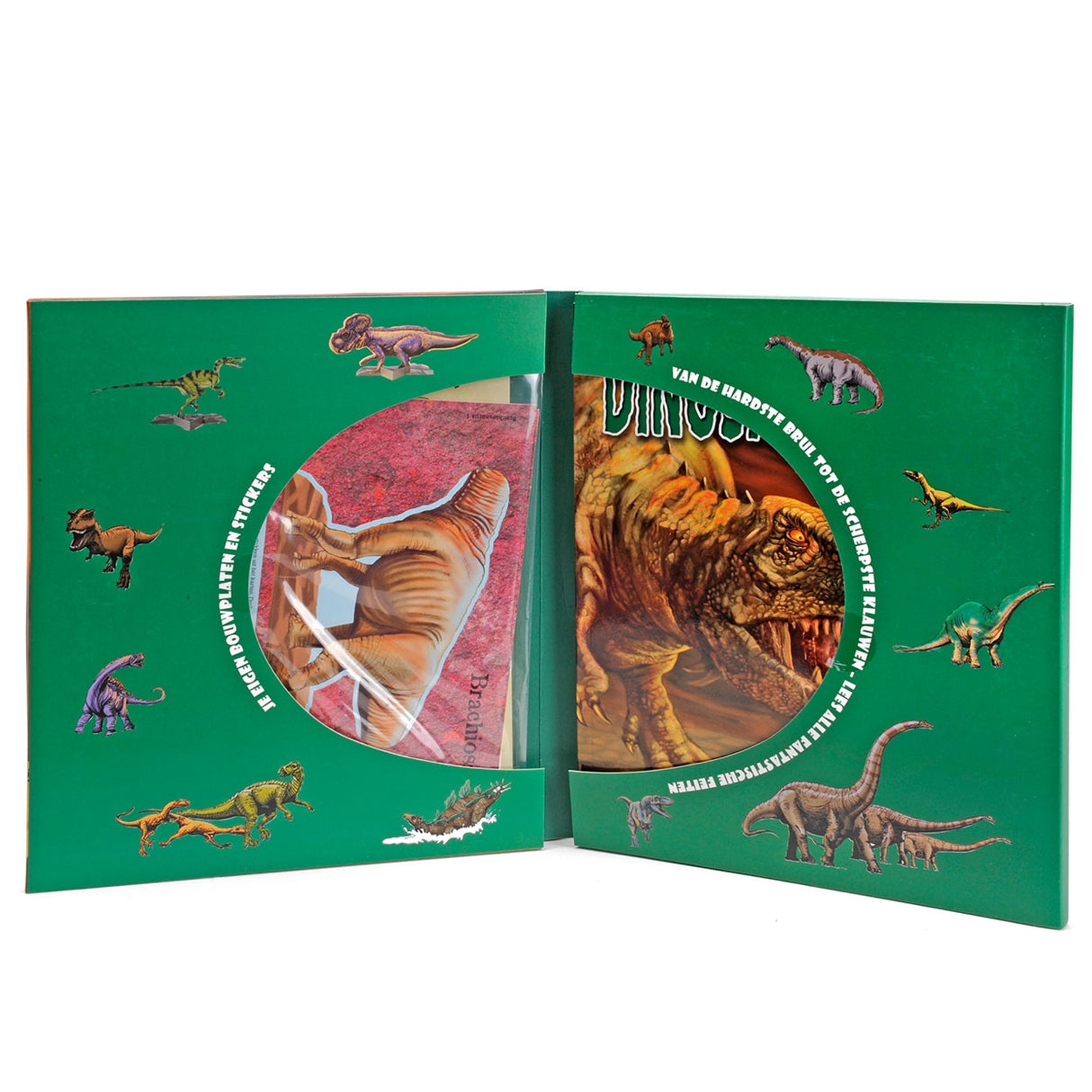 Rebo udgiver dinosaurer, en bog og byggesæt