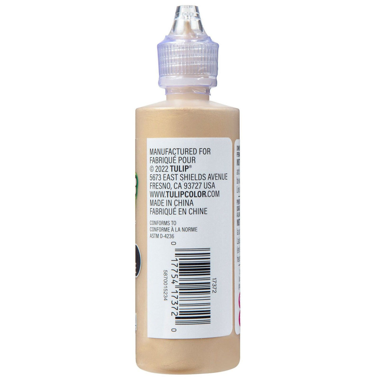 Tulipan • dimensionelt malersæt metallisk guld 118ml
