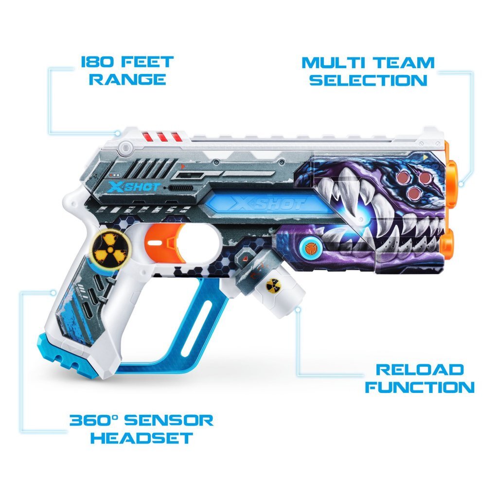 Zuru x-shot skins laser 360 blaster 2 pak