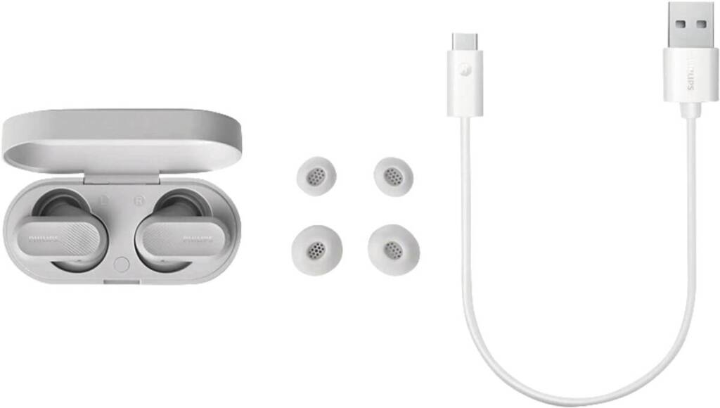Philips tat3509wt ægte trådløs in-ear bluetooth-øretelefon hvid