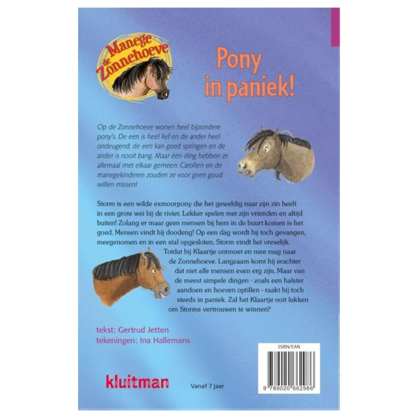 Kluitman rideskole den solrige farm pony i panik