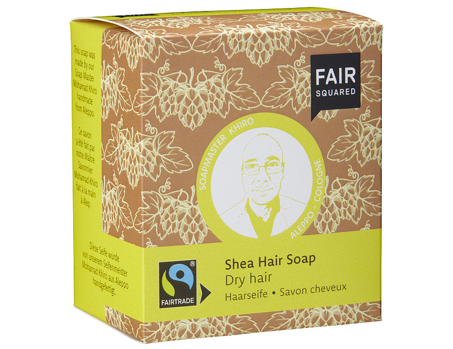 Fair squared shampoo bar - dry hair - shea - 2 pieces
