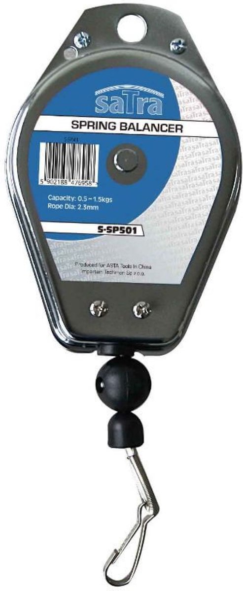 Asta satra udtrækkelig fjederbalance - 0,5-1,5 kg - fjederbalancer - satra