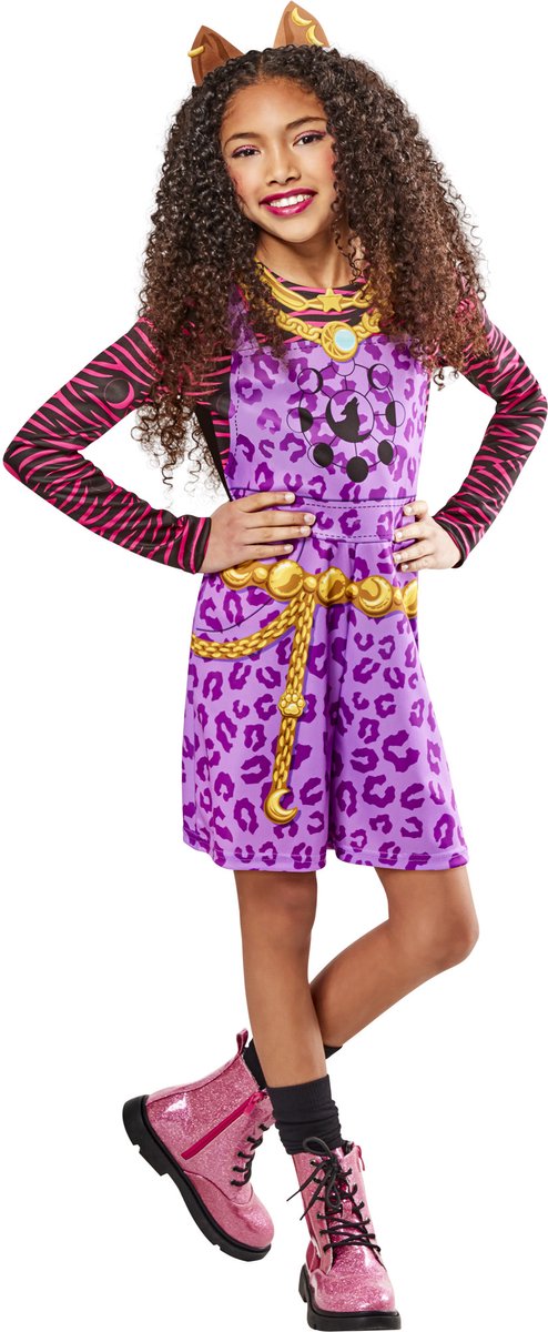 Rubiner - monster high clawdeen børn (størrelse xs)