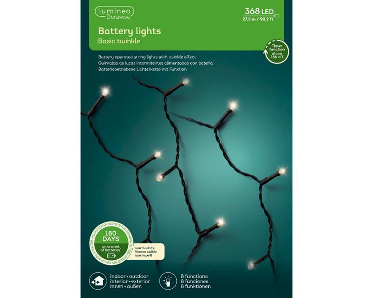 Lumineo durawise led basislygter 2750cm 368l varm hvid