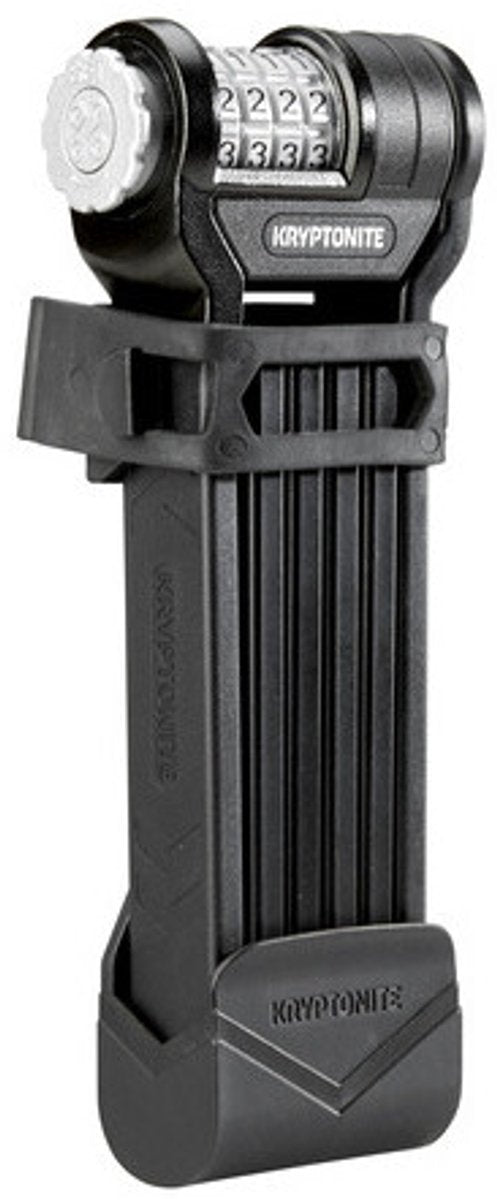 Kryptonite keeper 585 foldelås 85cm kodelås sort