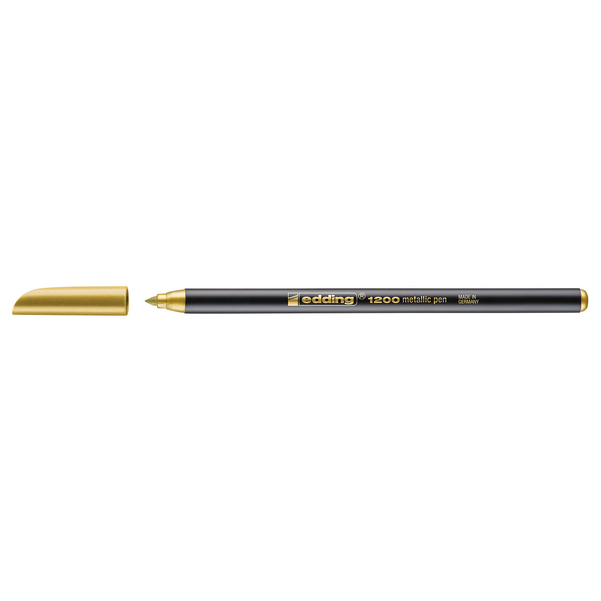 Edding 1200 • tegnepen 1-3mm metallisk guld