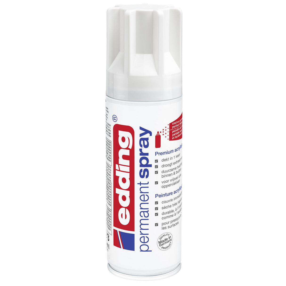 Edding 5200 • permanent spray blank trafik hvid blank