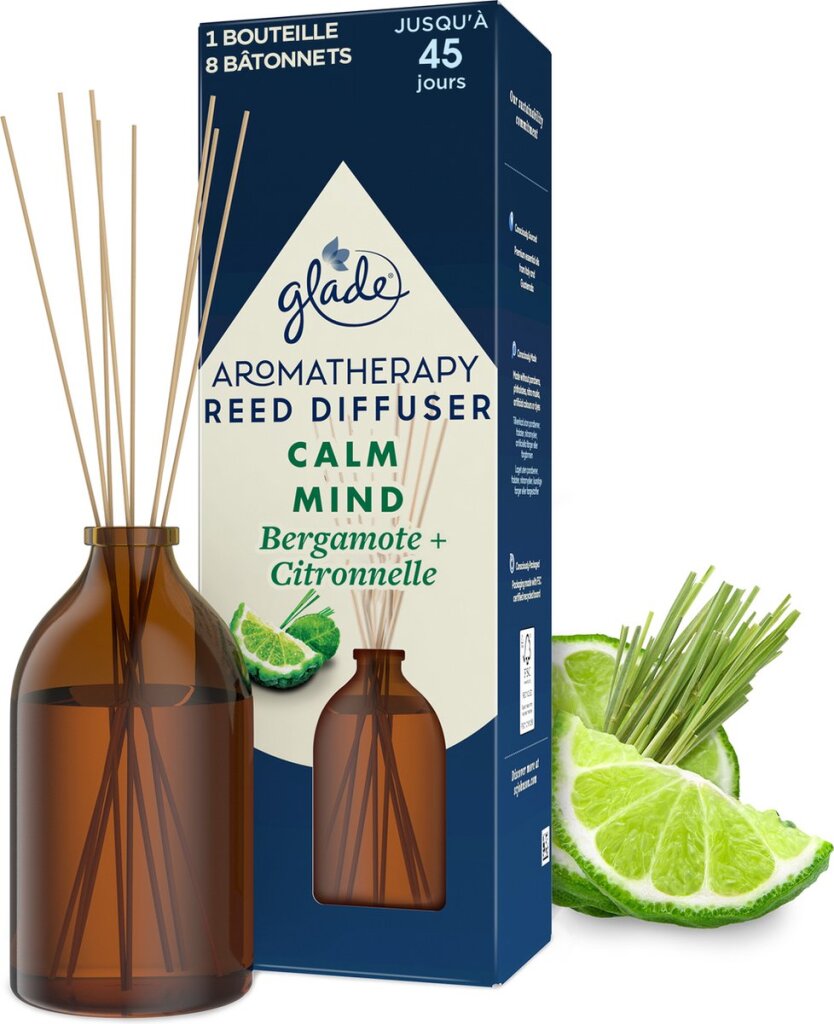Diverse glade aromaterapi calm mind duftstænger 80ml