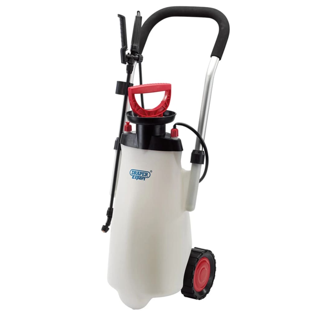 Draper Tools Draper Tools Expert Pressure Spraying med Trolley 15 L Rood 82583