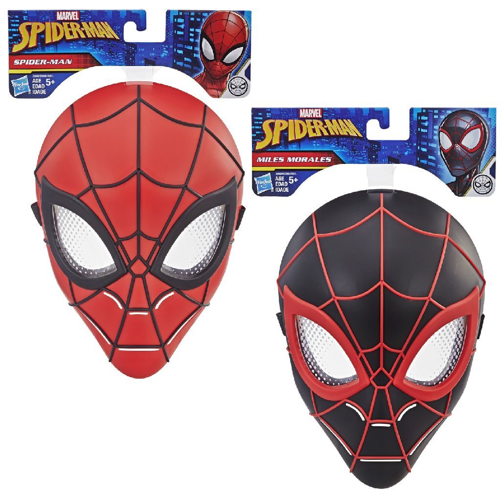 Spiderman hero maske assorteret