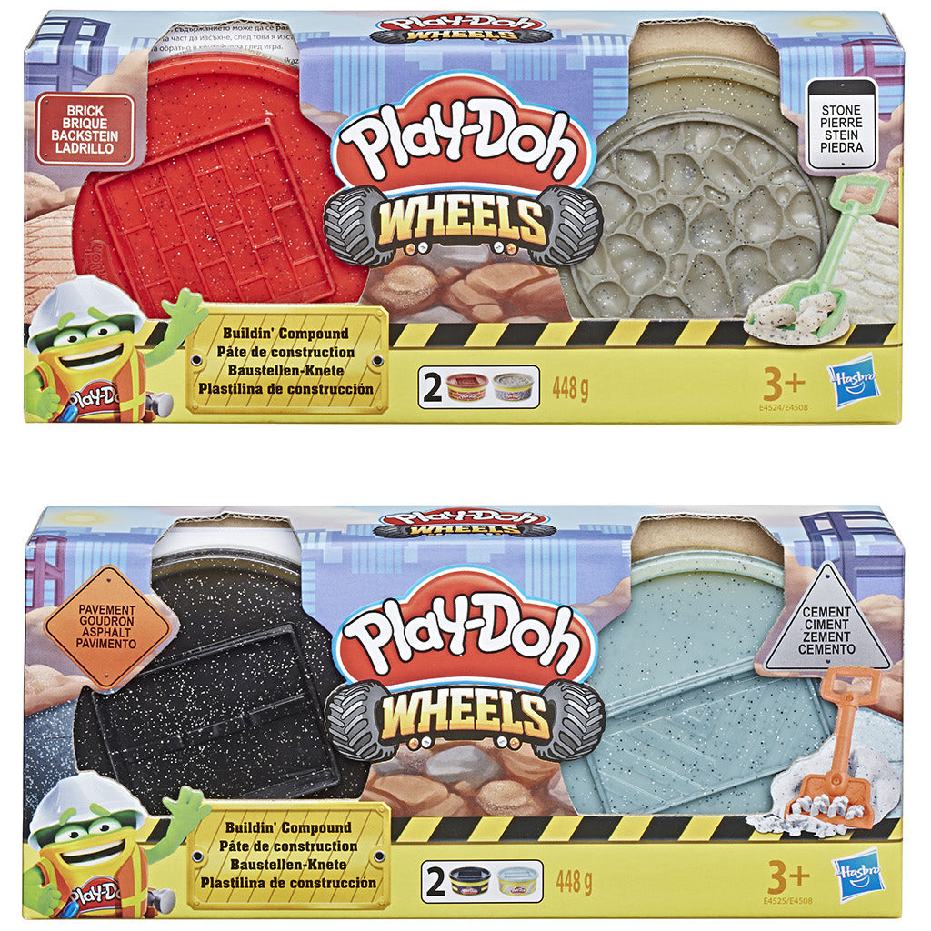 Play-doh buildin #039; sammensat med 448 g ler og skovl