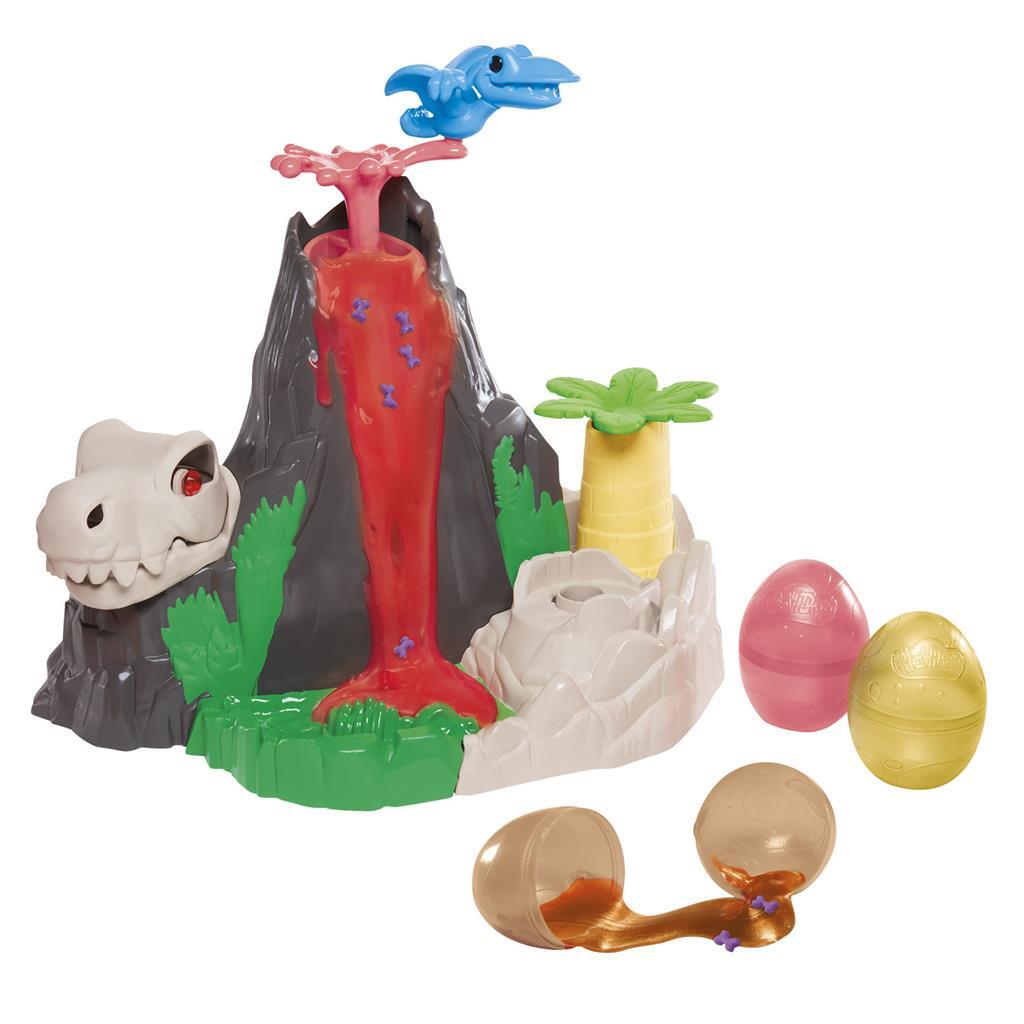 Hasbro play-doh slime hydro glitz dino vulkan