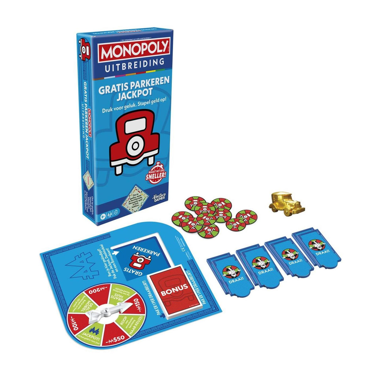 Hasbro monopol gratis parkering jackpot udvidelse