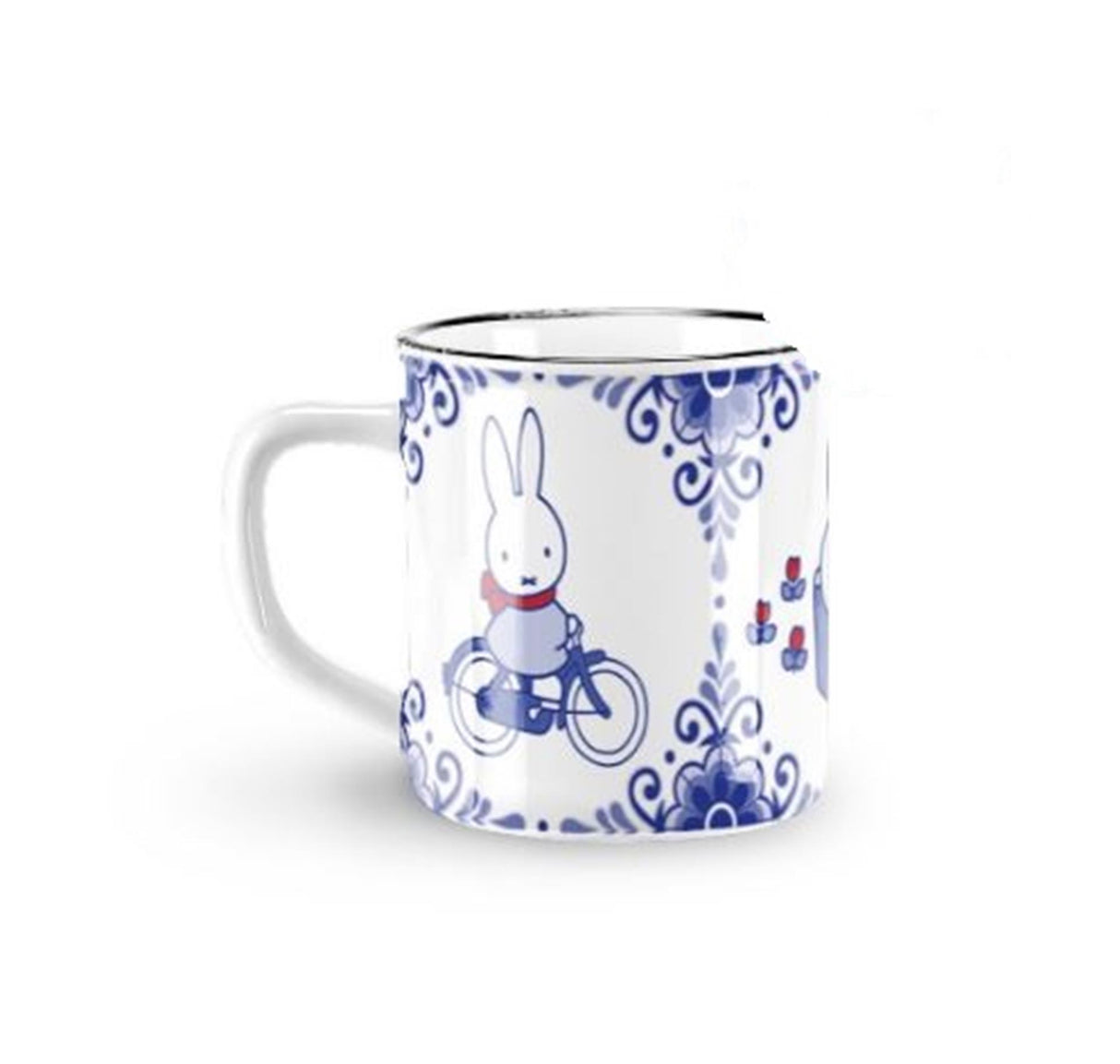 Miffy krus souvenir blå ã˜8x7,5cm
