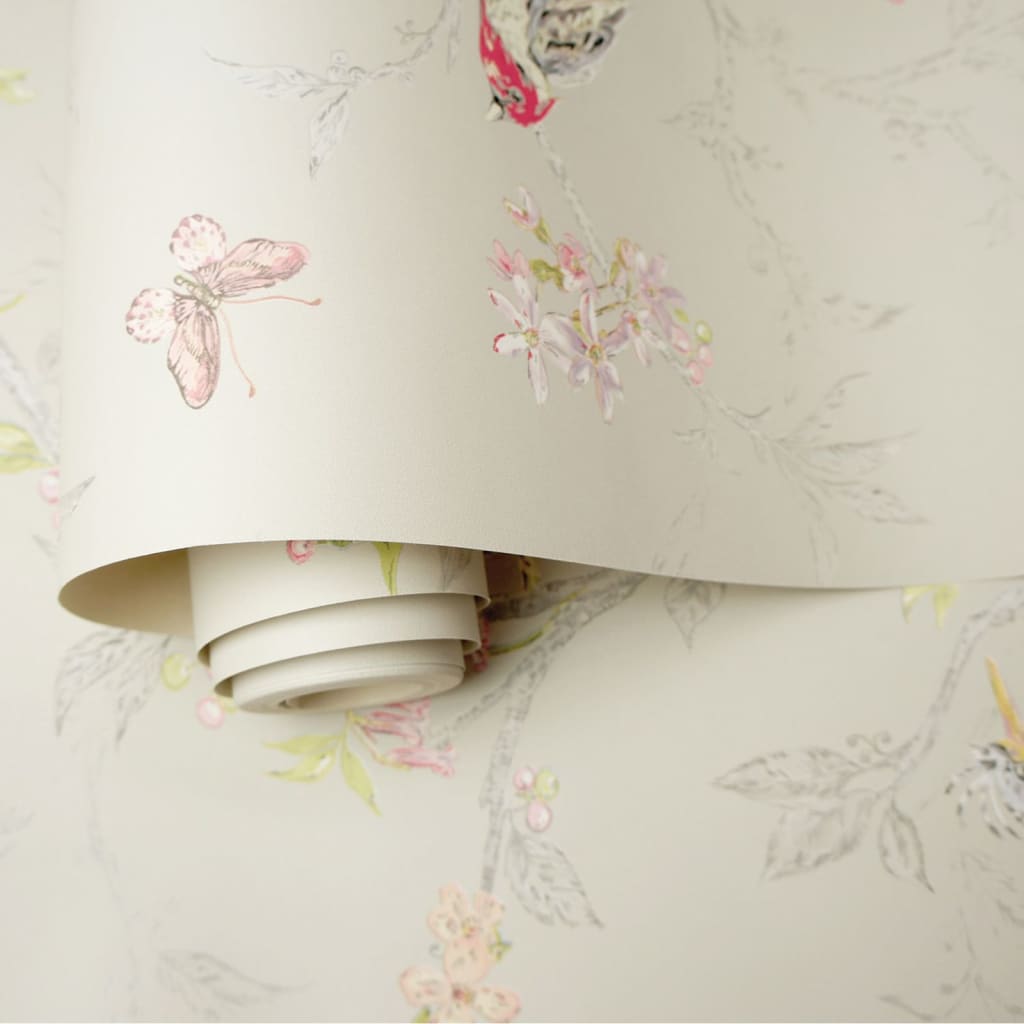 Hollandske vægcoverings tapet phoebe beige