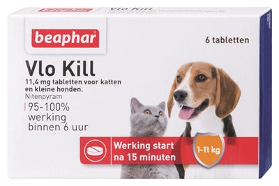 Beaphar VLO Kill+ Lille hunde kat op til 11 kg