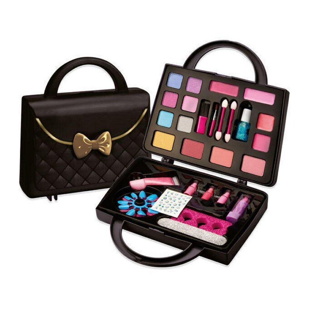 Grundlæggende cra-z-art shimmer og glitrende insta glam make-up taske