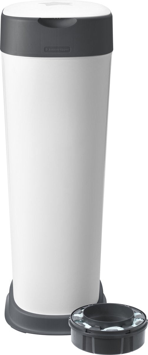 Tommee Tippee Twist Click XL blespand - til op til 60 bleer - 1 refill-kassette - antibakteriel grøn film